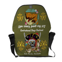 Pirate Days Dual Logo Bicentennial  Pls View Notes Courier Bags