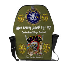 Pirate Days Dual Logo Bicentennial  Pls View Notes Courier Bags
