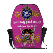 Pirate Days Dual Logo Bicentennial  Pls View Notes Commuter Bags