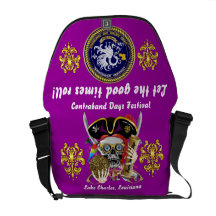 Pirate Days Dual Logo Bicentennial  Pls View Notes Courier Bags