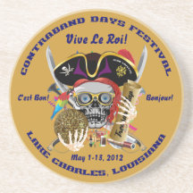 Pirate Days Lake Charles, Louisiana. 30 Colours Coasters