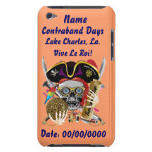 Pirate Days Lake Charles, Louisiana. View Hints iPod Touch Case-Mate Case
