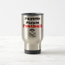Pirate Football Stainless Steel Mug