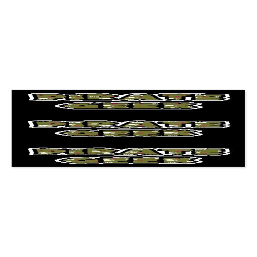 Pirate Geek Bookmark Business Card