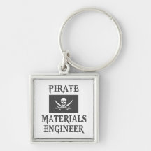 Pirate Materials Engineer Key Chains