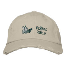 Pirate Perch - Embroidered Hat