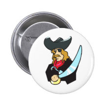 Pirate Pinback Buttons