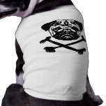 Pirate Pug Pet Tshirt