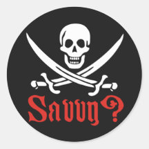 Pirate Savvy Sticker