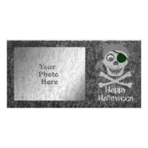 Pirate Skull & Crossbones Photo Card