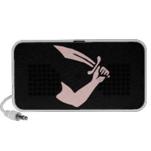 Piratenfahne pirate flag mp3 speaker
