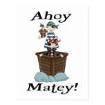 Pirates Ahoy Matey Post Cards
