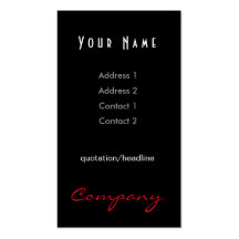 Pirates Business Card