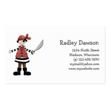 Pirates · Pirate #2 Business Card