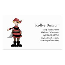 Pirates · Pirate #3 Business Cards