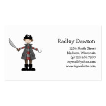 Pirates · Pirate #4 Business Card