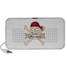 Pirates Skull and Crossbones iPod Speaker