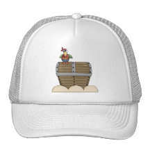 Pirates · Treasure Chest & Parrot Trucker Hat