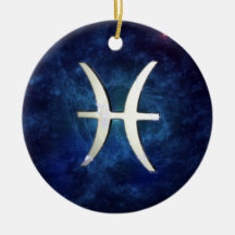 Pisces Christmas Tree Ornaments