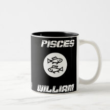Pisces Father's Day Mug-Customise