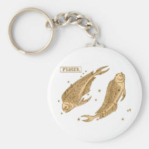 Pisces - Fisch Key Chain