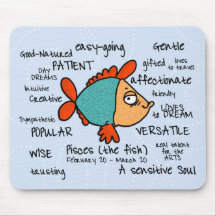 pisces mousepad