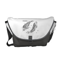 pisces purse courier bags