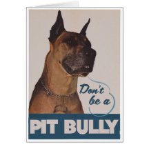 Pit Bull Card
