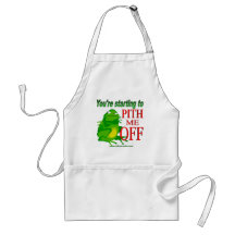 Pithed off frog 2 apron