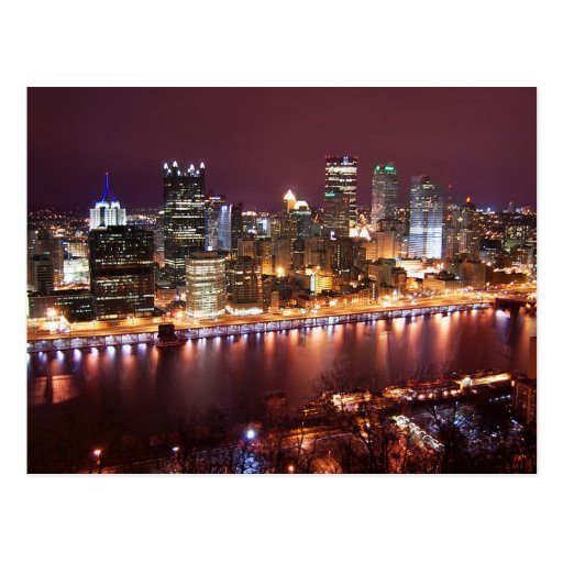 Pittsburgh Cityscape Postcard