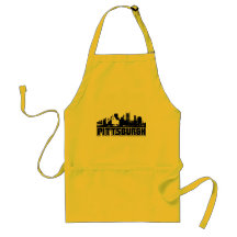 Pittsburgh Skyline Aprons