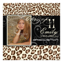 PixDezines 2012 Graduation, leopard Announcement