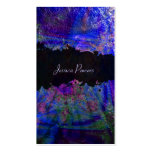 PixDezines abstract/cobalt/indigo/metallic texture business cards