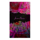 PixDezines abstract/hot pink/metallic texture business cards