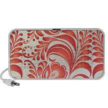PixDezines Bellissimo Damask iPhone Speakers