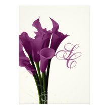 PixDezines burgundy calla/DIY background colour Invitations