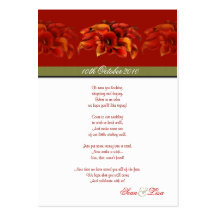 PixDezines burnt orange calla lily Business Card Templates