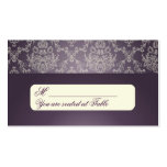 PixDezines Dolcè Damask/plum+ivory Business Card Template
