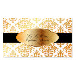 PixDezines faux gold Josephine Damask/DIY colour Business Card