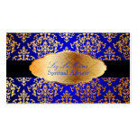 PixDezines faux gold Josephine Damask/DIY colour Business Cards