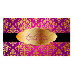 PixDezines faux gold Josephine Damask/DIY colour Business Card