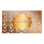 PixDezines flora damask/faux parchment business cards