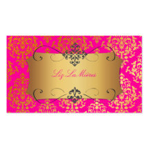 PixDezines Josephine Damask/DIY colour Business Card Templates