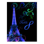 PixDezines La Nuit, Paris Post Card
