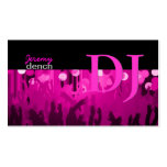 PixDezines Retro DJ+dance hall Business Card Template