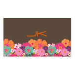 PixDezines Retro Floral ~ Alegre/diy background Business Card