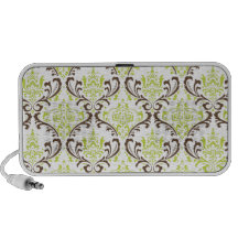 PixDezines Rossi Damask Travel Speaker