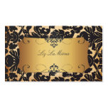 PixDezines Vintage Flora damask/faux parchment Business Card Templates
