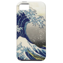 PixDezines Vintage, Great Wave, Hokusai 葛飾北斎の神奈川沖浪 iPhone 5 Cases