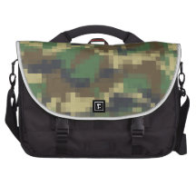 Pixel Camouflage Bags For Laptop